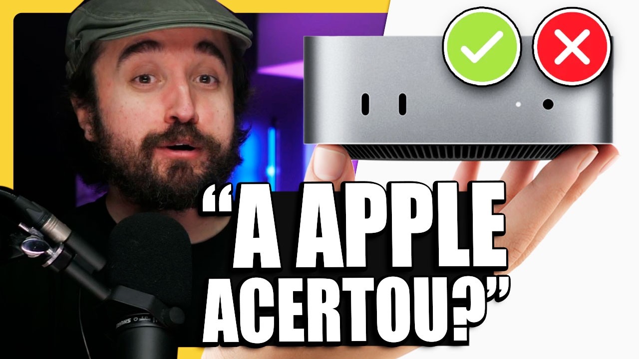 O MINI PC DA APPLE! - Mac Mini
