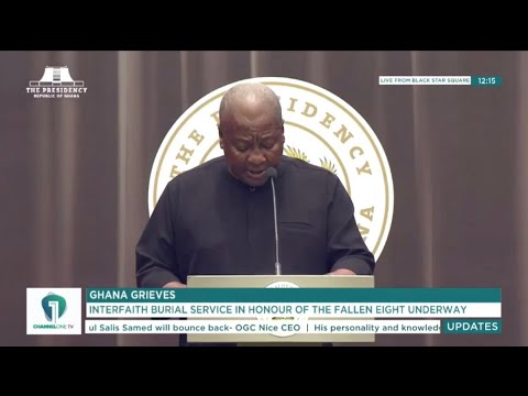 💔Adansi Crash: Prez. Mahama Honours 3 Fallen Officers with Posthumous Promotions🇬🇭