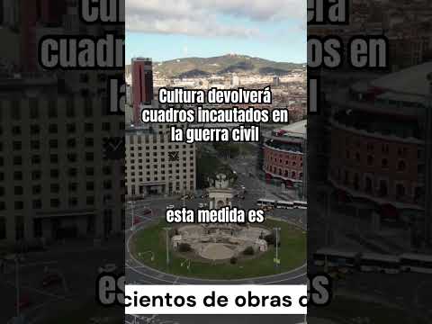 Cultura devuelve cientos de obras de arte incautadas en la Guerra Civil