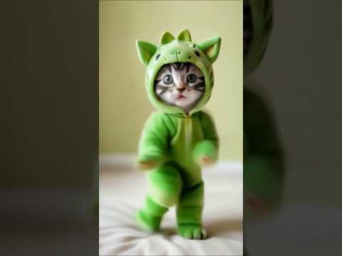 Cutty kitten dance 😸😸 video #cats #video #kitten #viral #shorts #trending #little