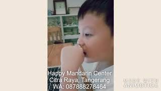 SD 1 Nanyang Student reading hanzi & percakapan full Mandari