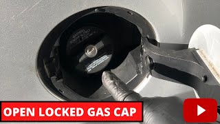 How to remove YOUR locking gas cap if you lost or broke your key