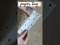 How To Make Paper Bag Birthday Gift Bag Gift Wrapping Ideas Shorts Youtubeshorts Gifts