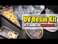 I Tried a UV Resin Kit as an Absolute Beginner! - Art Challenge