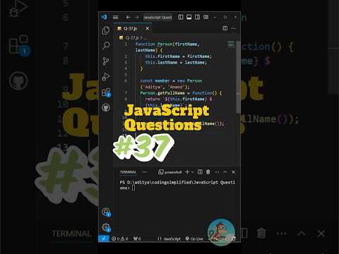 Q37 Javascript Questions Series Coding Webdevelopment Codingsimplifiedspace Javascripttutorial