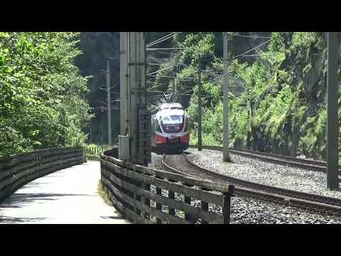 Zugfahrten auf der Arlbergbahn