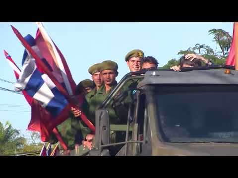 San Cristóbal rememoró la entrada de la caravana de la Libertad