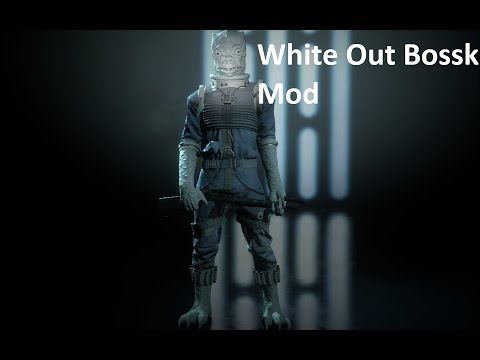 White Out Bossk Mod | Star Wars Battlefront 2