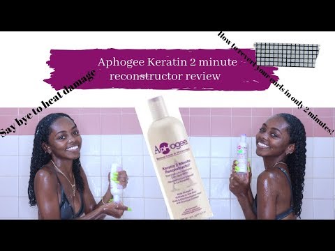 Aphogee Keratin 2 Minute Reconstructor Review
