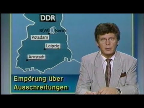 Aktuelle Kamera - AK zum DDR-Wendeherbst - Die Wende im DDR-Fernsehen (09.10.-23.11.1989)