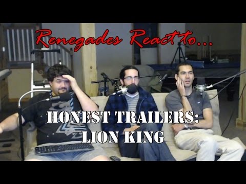 Renegades React to... Honest Trailers: Lion King