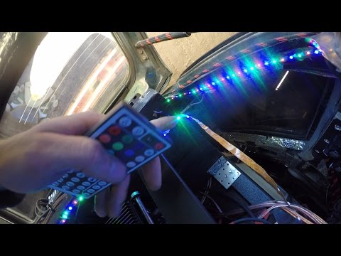 Space Wagon Rebuild 2016 Part 53: Massive Audio Core-1 esittelyä ja lediriman asennusta