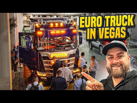 Our Scania Truck Got SWARMED in Las Vegas!