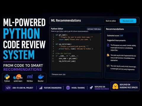 End-to-End ML-Powered Python Code Review System | Feature Engineering, Explainability & MLOps