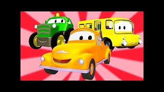 解体クレーン車そして, レ​​ッカー車のトム, （子供向け）車＆トラックの建設アニメ