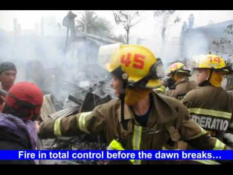 ZARRAGA FIRE Incident burning the Mayor's House