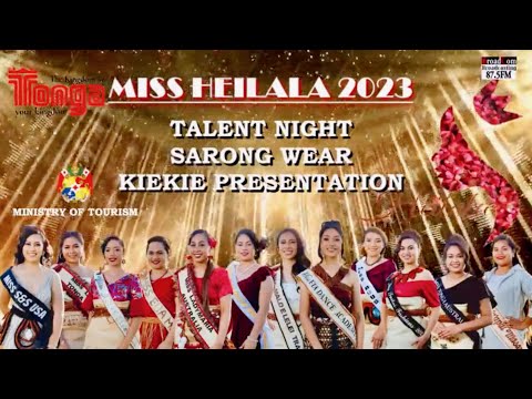 🌺 Miss Heilala Pageant ~ Tongan Kiekie Creations, Sarong Wear & Talent Night 🇹🇴 Kingdom of Tonga