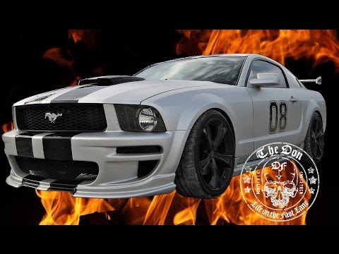 Mustang GT V8 - Onboard Time Attack Run on twisty B-Road | Speedrun 2013