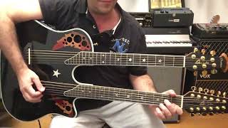 Video thumbnail for Ovation Richie Sambora Double Neck by Pedro Garcia - Dr. G - Guitars Gear & Ginjas