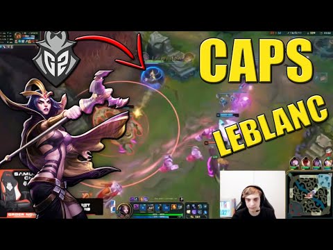 Caps Leblanc mid | best moments | G2 Caps Leblanc vs Ekko