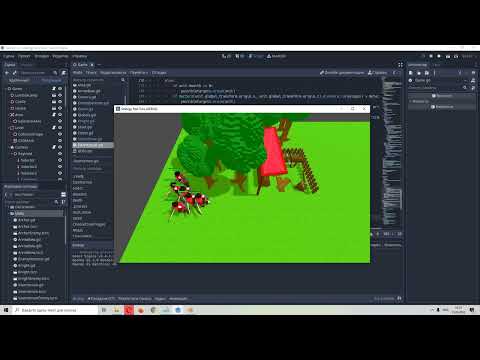 Demo my RTS Game in Godot - Unit selection, movement, pathfind and combat