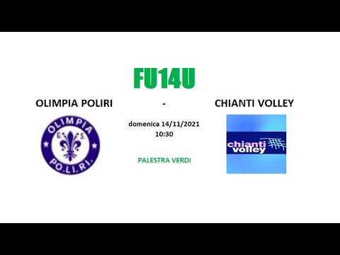 FU14U - OLIMPIA POLIRI vs CHIANTI VOLLEY