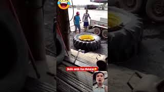 Download lagu The Moment a Truck Tire Explodes and Flys Away 😁 #viral #shorts #kocakabis #lucuabis mp3 Download lagu The Moment a Truck Tire Explodes and Flys Away 😁 #viral #shorts #kocakabis #lucuabis mp3