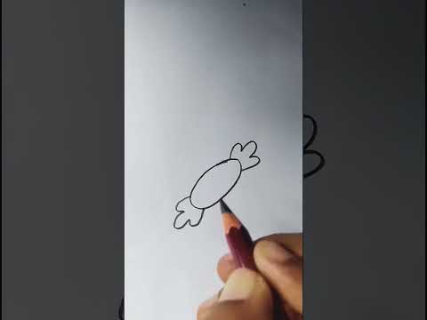 chocolate drawing 🍬#how to draw chocolate #viral #shorts #trending #shortfeeds #ytbshorts #chocolate