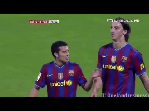 Messi Scores a Hat Trick, Zlatan Misses Clear Chances, and Messi Gives Ibra a Penalty