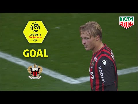 Goal Kasper DOLBERG (33') / OGC Nice - Olympique Lyonnais (2-1) (OGCN-OL) / 2019-20