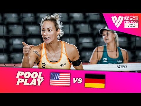 Nuss/Kloth vs. Ludwig/Lippmann - Pool Play Highlights Tepic 2024 #BeachProTour