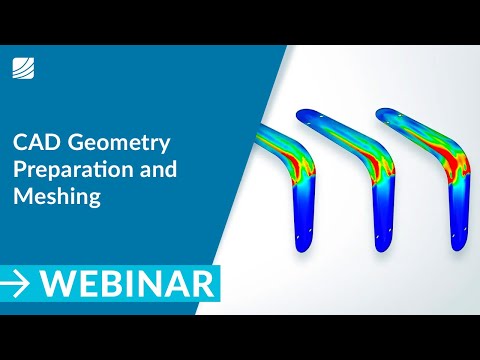CAD Geometry Preparation and Meshing for Engineering Simulation in the Cloud