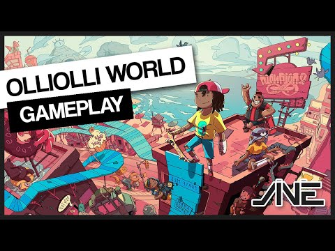 Gameplay commenté de la dernière preview du jeu de OlliOlli World