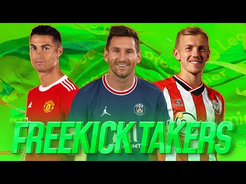 Top 10 Free Kick Takers in Football 2021