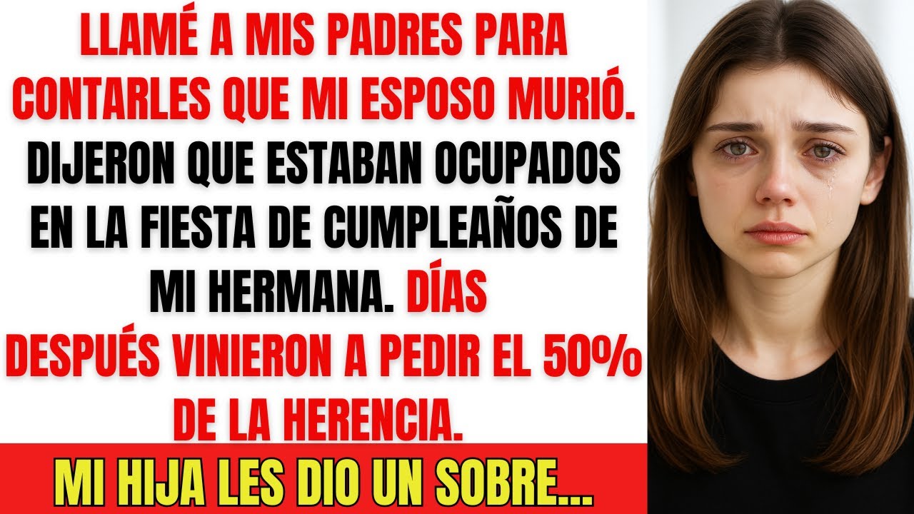 Mi familia me ignoró en mi duelo y luego pidió la herencia — La verdad que nadie esperaba