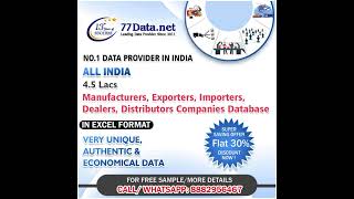 B2B Companies Database Provider | 77 Data
