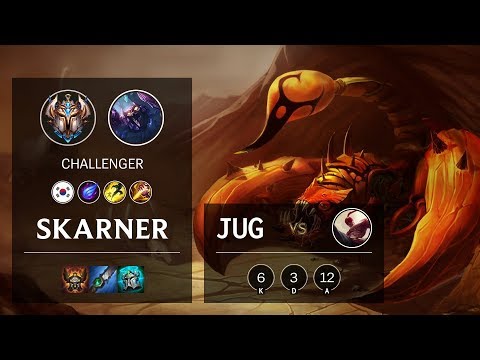 Skarner Jungle vs Lee Sin - KR Challenger Patch 10.12
