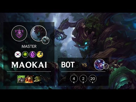 Maokai Bot vs Vayne - KR Master Patch 10.9