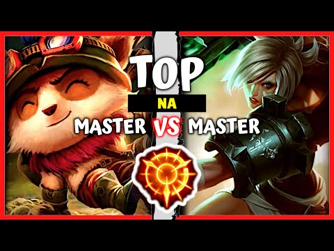 Master Teemo Top vs Master One Trick Riven - NA Rank S11