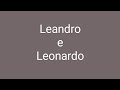 Leandro E Leonardo Coletânea