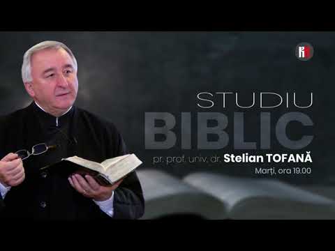 The content and time of writing of Scripture P1 (Pr. Prof. Stelian Tofană)