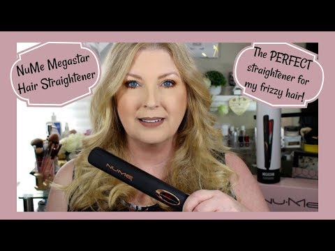 NuMe Megastar Hair Straightener - The PERFECT straightener for my frizzy hair!