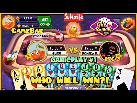 Gin Rummy Plus #1 | Gameplay | How to win in difficult times!