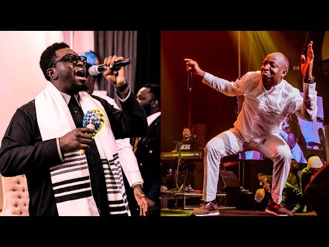 DUNSIN OYEKAN SINGING SONG OF SALEM "THE ONE WHO ANSWERS PRAYER IS YOUR NAME" || PROPHET JOEL OGEBE