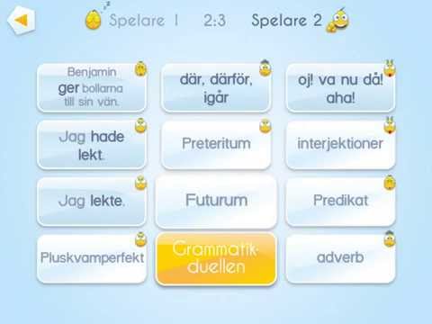 Grammatikduellen: Swedish Video
