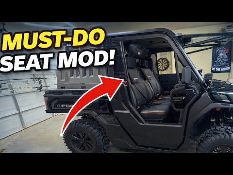 CFMOTO U10 PRO HIGHLAND SEAT MOD (GAME CHANGER)