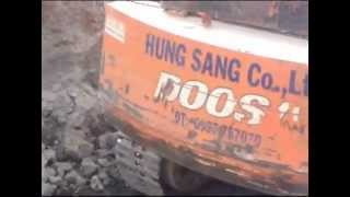 Đục đá công trình hồ chứa nước Sông Ray - BRVT