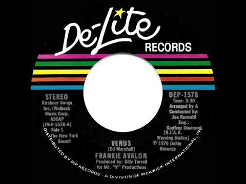 1976 HITS ARCHIVE: Venus (disco) - Frankie Avalon (stereo 45--#1 A/C)