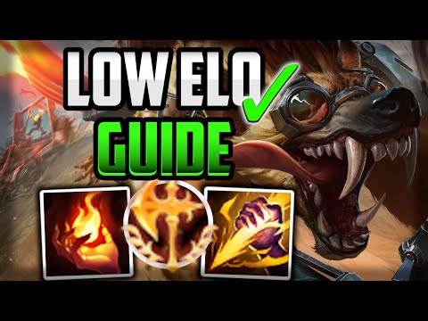 How to Carry LOW ELO as a Bronze Jungler | Warwick JUNGLE COACHING - League of Legends LoL WW Guide