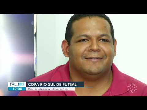 Reunião define arbitro da final da Copa Rio Sul de Futsal 2019